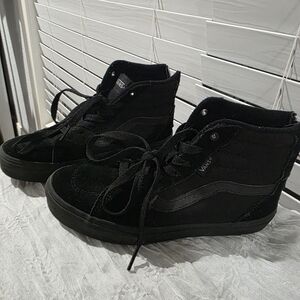 Vans Men's Black High-Top Sneakers